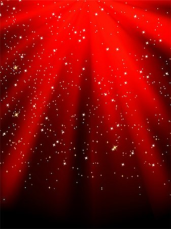 Stars on red striped background. Festive pattern great for winter or christmas themes. EPS 8 vector file included Stock Photo - Budget Royalty-Free & Subscription, Code: 400-04780705