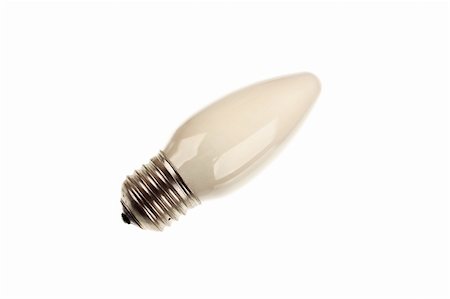 simsearch:400-04303624,k - Light bulb isolated on white background Stockbilder - Microstock & Abonnement, Bildnummer: 400-04781126