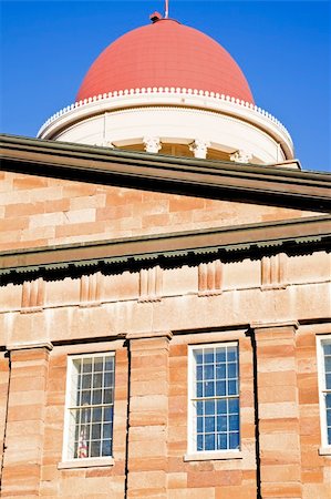 simsearch:400-05292353,k - Springfield, Illinois - Dome of Old State Capitol Photographie de stock - Aubaine LD & Abonnement, Code: 400-04781338