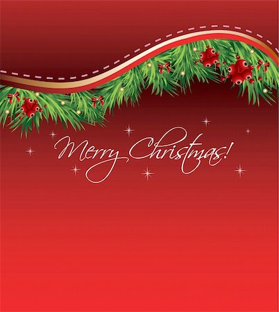 Red Christmas background Stock Photo - Budget Royalty-Free & Subscription, Code: 400-04782160