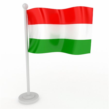 simsearch:400-04796084,k - Illustration of a flag of Hungary on a white background Foto de stock - Royalty-Free Super Valor e Assinatura, Número: 400-04782210