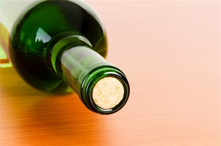 rose blue glass photos - Bottle of wine on the wooden table Stock Photo - Budget Royalty-Free & Subscription, Code: 400-04782272