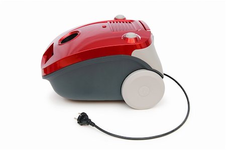 simsearch:400-05132204,k - Vacuum cleaner isolated on the white background Foto de stock - Super Valor sin royalties y Suscripción, Código: 400-04782285