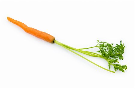 simsearch:400-04243170,k - Fresh carrots isolated on the white Stock Photo - Budget Royalty-Free & Subscription, Code: 400-04782321