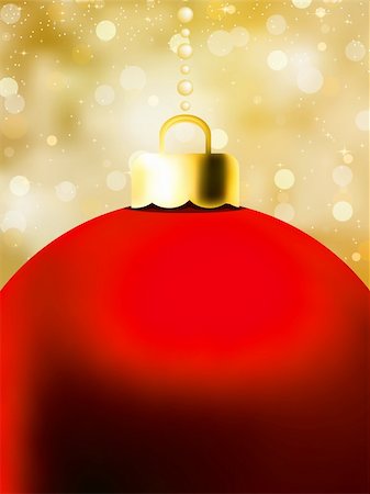 simsearch:400-04267884,k - Christmas Ball card template. EPS 8 vector file included Photographie de stock - Aubaine LD & Abonnement, Code: 400-04782700