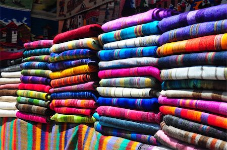 Craft market stall, Ecuador Stock Photo - Budget Royalty-Free & Subscription, Code: 400-04783338