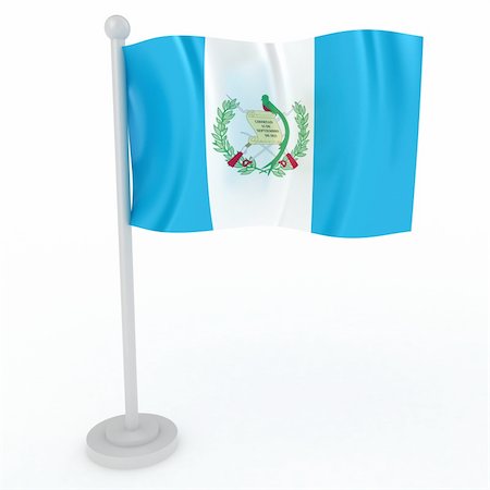 simsearch:400-04796084,k - Illustration of a flag of Guatemala on a white background Foto de stock - Royalty-Free Super Valor e Assinatura, Número: 400-04783345