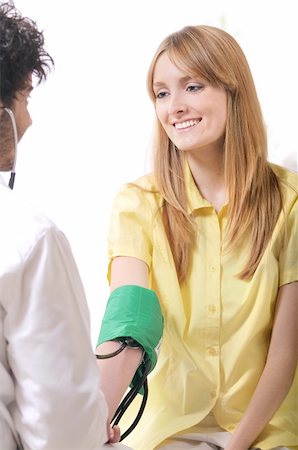 nurse and woman, checkup Stock Photo - Budget Royalty-Free & Subscription, Code: 400-04783886