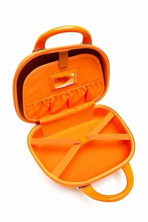 simsearch:400-07046956,k - orange large bag on a white background Stock Photo - Budget Royalty-Free & Subscription, Code: 400-04794262