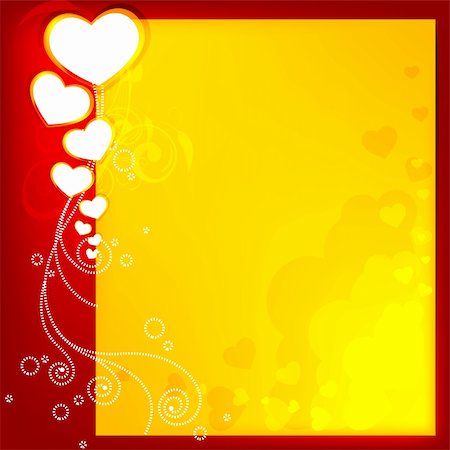 simsearch:400-04859276,k - illustration of abstract valentine card on abstract background Foto de stock - Super Valor sin royalties y Suscripción, Código: 400-04794461