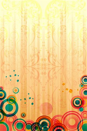 simsearch:400-05287557,k - illustration of abstract colorful card Stock Photo - Budget Royalty-Free & Subscription, Code: 400-04794605