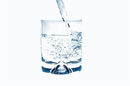 glass of water for refreshment in summer or at a party Stock Photo - Budget Royalty-Free & Subscription, Code: 400-04794943