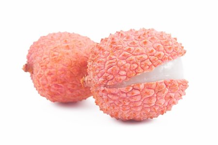 simsearch:400-04294971,k - Litchi isolated on white background Photographie de stock - Aubaine LD & Abonnement, Code: 400-04795567