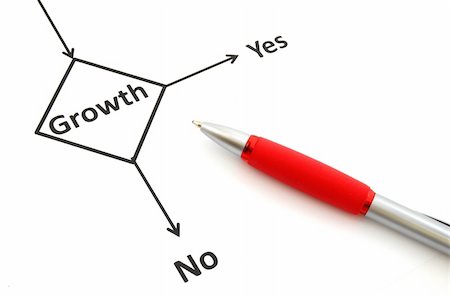 simsearch:400-04290721,k - business or finance concept with word growth in flow chart Fotografie stock - Microstock e Abbonamento, Codice: 400-04796110