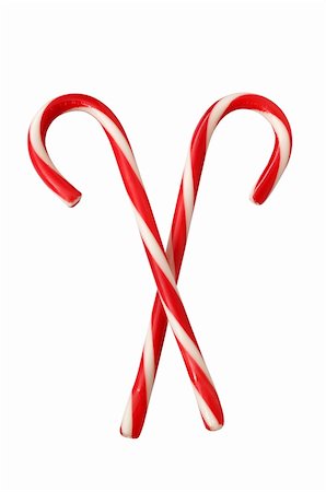 simsearch:400-04318129,k - Christmas colourful lollipops isolated on the white background Fotografie stock - Microstock e Abbonamento, Codice: 400-04796333
