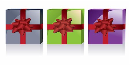 simsearch:400-05241626,k - different kinds of gift boxes - vector illustration Photographie de stock - Aubaine LD & Abonnement, Code: 400-04796607