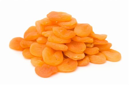 simsearch:400-04823249,k - dried apricots isoalted on white Stock Photo - Budget Royalty-Free & Subscription, Code: 400-04796932