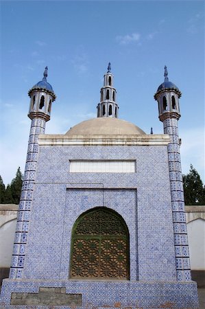 Landmarks of Islamic mosque in Sinkiang China Stock Photo - Budget Royalty-Free & Subscription, Code: 400-04797100