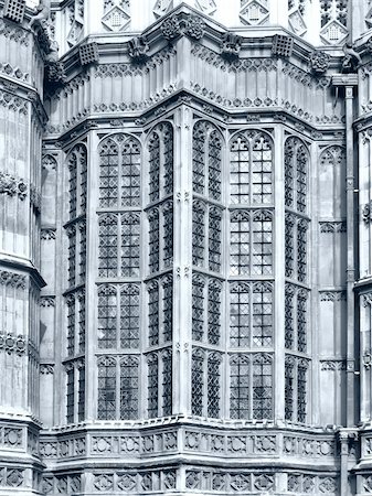 simsearch:400-05883828,k - The Westminster Abbey church in London, UK - high dynamic range HDR - black and white Stock Photo - Budget Royalty-Free & Subscription, Code: 400-04797886