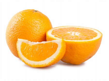 simsearch:400-04892460,k - fresh orange isolated on white Stock Photo - Budget Royalty-Free & Subscription, Code: 400-04798578