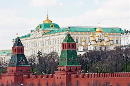 Moscow Kremlin Wall Stock Photo - Budget Royalty-Free & Subscription, Code: 400-04798604