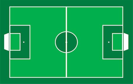 soccer field illustration abstract background of with white lines on green Isolated football playground Stock Photo - Budget Royalty-Free & Subscription, Code: 400-04799007