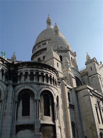 sacred heart - view of Sacre Coeur Stock Photo - Budget Royalty-Free & Subscription, Code: 400-04799133