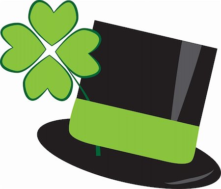 simsearch:400-05885156,k - Isolated St Patricks Day Hat Stock Photo - Budget Royalty-Free & Subscription, Code: 400-04799711