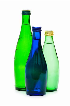simsearch:400-04792707,k - Bottles of water isolated on the white Stock Photo - Budget Royalty-Free & Subscription, Code: 400-04791571