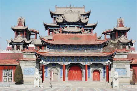 simsearch:400-04831656,k - Landmark of a historical buddhist temple in China Stockbilder - Microstock & Abonnement, Bildnummer: 400-04791827