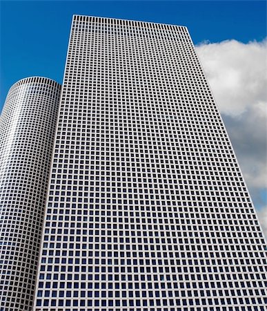 tall building profiling on the sky blue Stock Photo - Budget Royalty-Free & Subscription, Code: 400-04791990