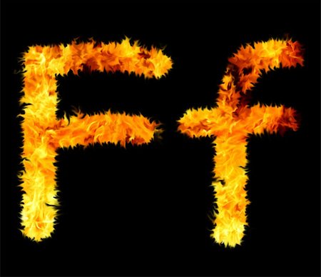 flame symbol f Photographie de stock - Aubaine LD & Abonnement, Code: 400-04792239