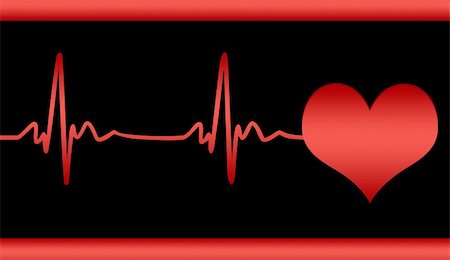 ruslan5838 (artist) - Illustration of cardiogram of fighting heart of man Stockbilder - Microstock & Abonnement, Bildnummer: 400-04793036