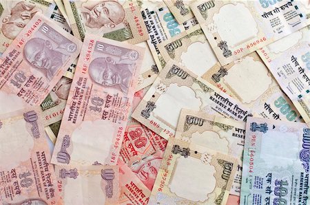 financing - background photo of indian rupee Foto de stock - Super Valor sin royalties y Suscripción, Código: 400-04793186