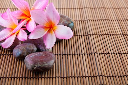 petal on stone - tropical spa with frangipani flowers Stock Photo - Budget Royalty-Free & Subscription, Code: 400-04793182