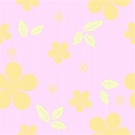 simsearch:400-04350601,k - Seamless floral background. Repeat many times. Vector illustration. Stock Photo - Budget Royalty-Free & Subscription, Code: 400-04793208