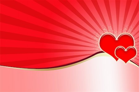 ruslan5838 (artist) - Illustration of background to the day of Sainted Valentine from hearts Stock Photo - Budget Royalty-Free & Subscription, Code: 400-04793320