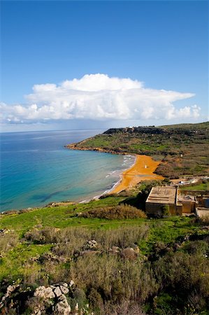 simsearch:400-08695427,k - Ramla Bay on a beautiful sunny day. Gozo Island, Malta. Foto de stock - Super Valor sin royalties y Suscripción, Código: 400-04793458
