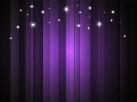 Vector background with purple stripe and stars Foto de stock - Royalty-Free Super Valor e Assinatura, Número: 400-04793492