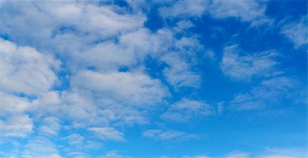 blue sky is covered by white clouds Stock Photo - Budget Royalty-Free & Subscription, Code: 400-04793811