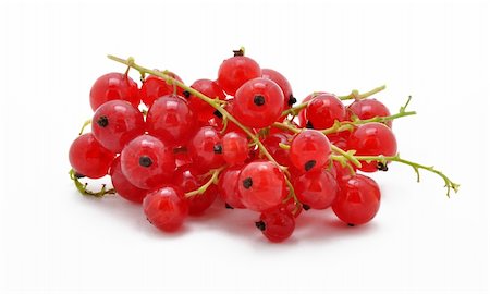 ruslan5838 (artist) - Picture of clusters of red currant on a white background Stock Photo - Budget Royalty-Free & Subscription, Code: 400-04805462