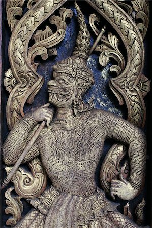 Thai Carving Art Stock Photo - Budget Royalty-Free & Subscription, Code: 400-04805608