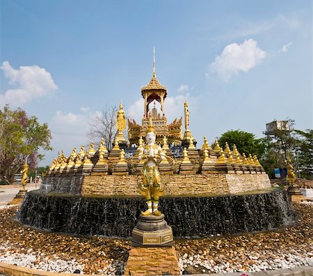 Buddha statue Can you see them in Thai Temple In Thailand Stock Photo - Budget Royalty-Free & Subscription, Code: 400-04805775