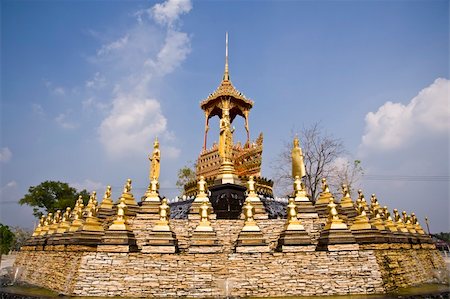 simsearch:400-05344732,k - Buddha statue Can you see them in Thai Temple In Thailand Stock Photo - Budget Royalty-Free & Subscription, Code: 400-04805791