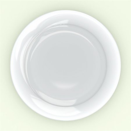 Empty white dish Stockbilder - Microstock & Abonnement, Bildnummer: 400-04806246