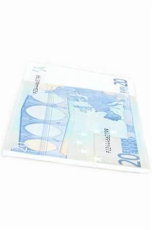 simsearch:400-05911395,k - Close up to 20 euro banknote Stockbilder - Microstock & Abonnement, Bildnummer: 400-04806403