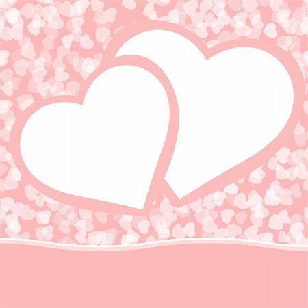 Romantic valentine background template. EPS 8 vector file included Stock Photo - Budget Royalty-Free & Subscription, Code: 400-04806520