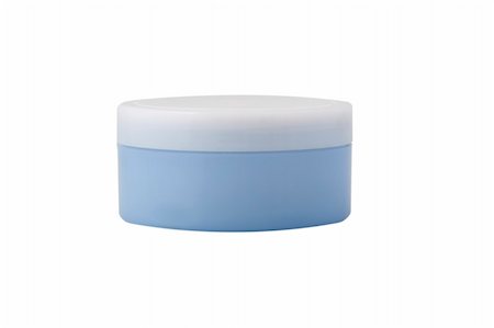 simsearch:400-04806901,k - front view of blue cream bottle on white background Foto de stock - Royalty-Free Super Valor e Assinatura, Número: 400-04806769