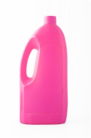 simsearch:400-06922404,k - pink bottle, cleaning product on white background Fotografie stock - Microstock e Abbonamento, Codice: 400-04806760