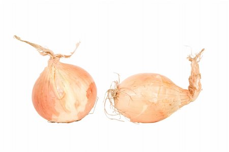 simsearch:400-04834620,k - front view of two brown onions on white background Stock Photo - Budget Royalty-Free & Subscription, Code: 400-04806895